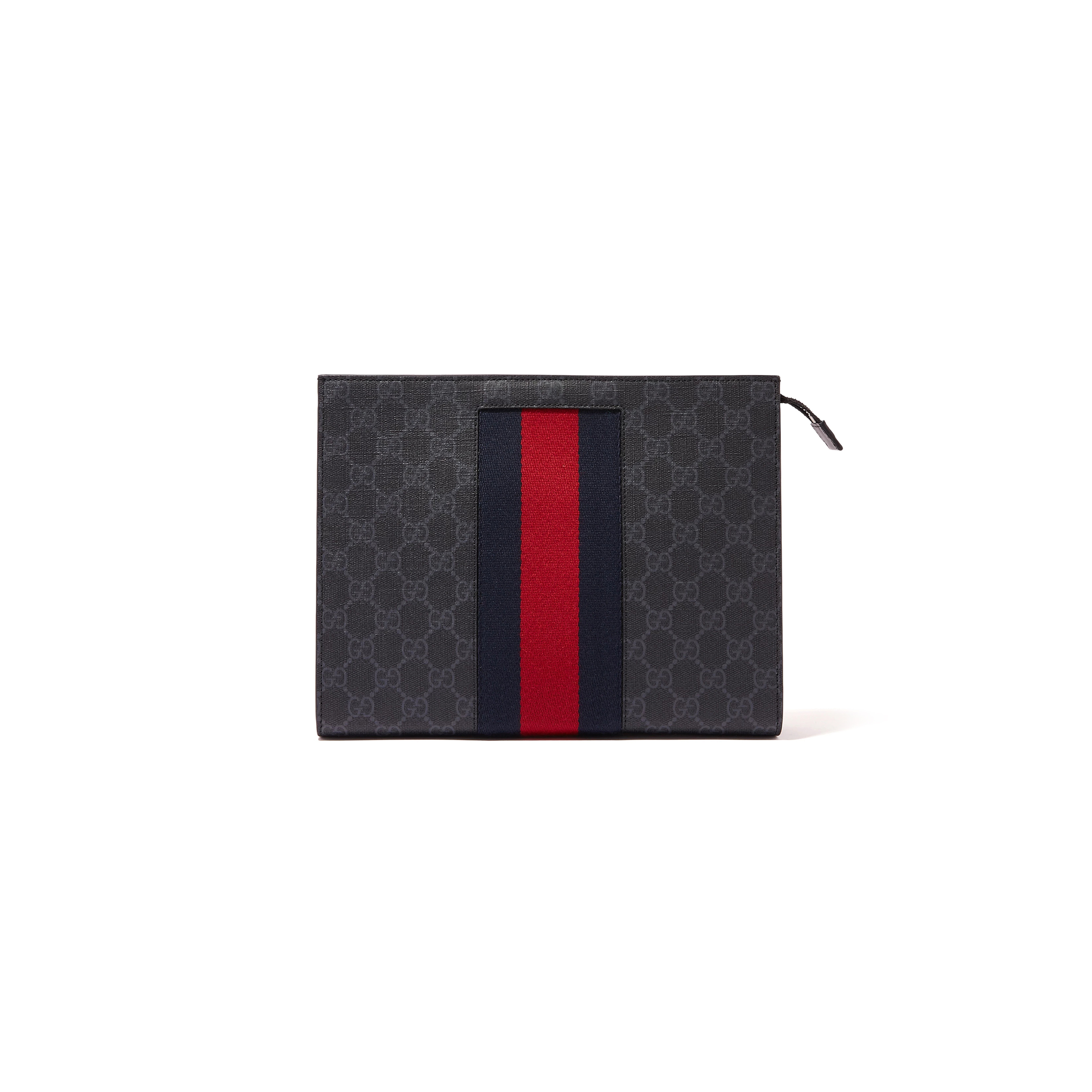 GUCCI GG SUPREME WEB POUCH 475316 KHN4C 1095 (26*20*6cm)